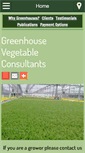 Mobile Screenshot of greenhousevegetableconsultants.com